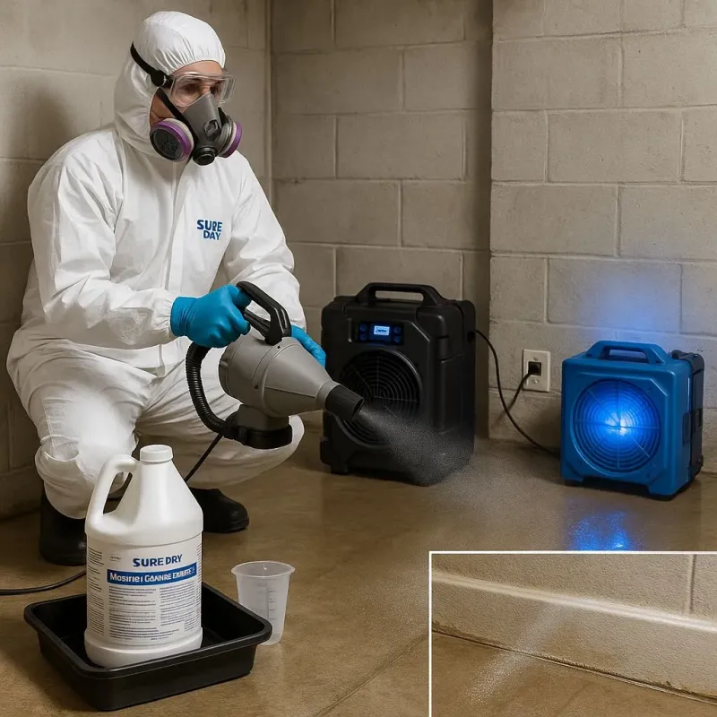Sanitization and Odor Removal process in Inwood, NY