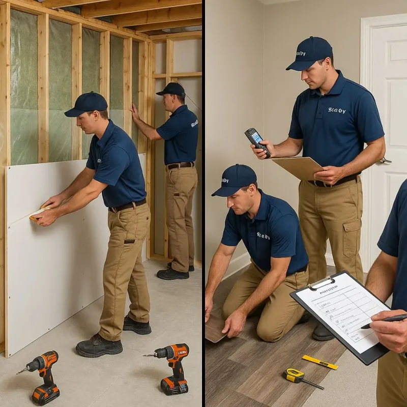 Repairs and Reconstruction process in Inwood, NY
